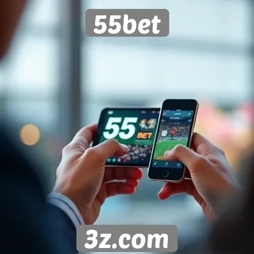 Acessibilidade do 55bet em dispositivos móveis