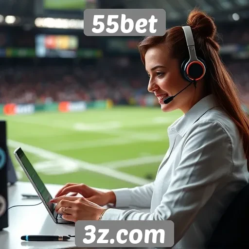 Suporte ao cliente e atendimento no 55bet